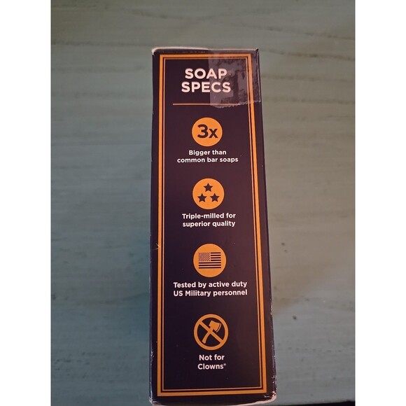 Duke Cannon Navel Supremacy brick soap bath shower men high sea ocean 10 oz man - Picture 10 of 10